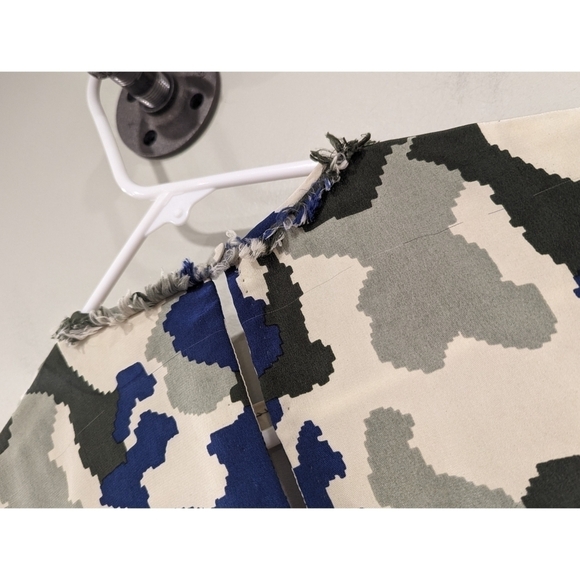 Rungolee Silk Camo Ikat Fringe Dress Size XS - Picture 2 of 6